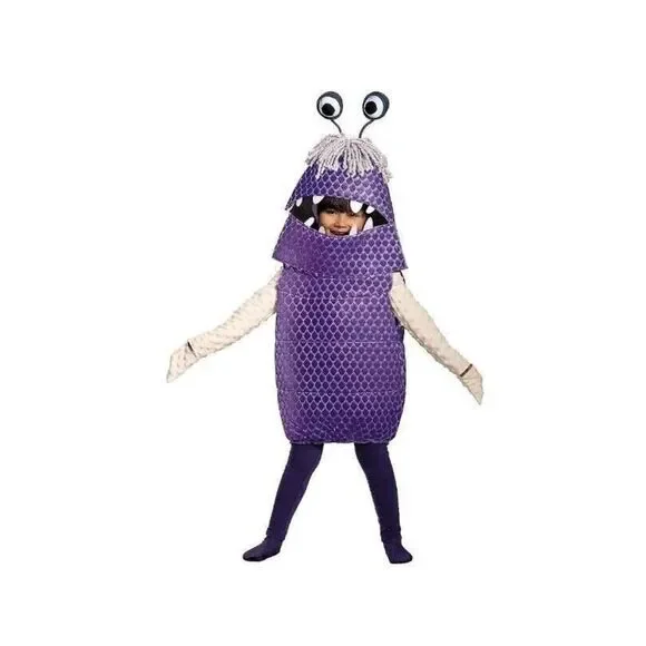 Boo Monsters Inc. Deluxe Medium (3-4T) Costume Monster Pixar Disney Child Girls - Picture 1 of 15